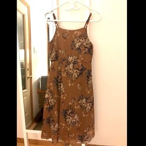 Floral print dress